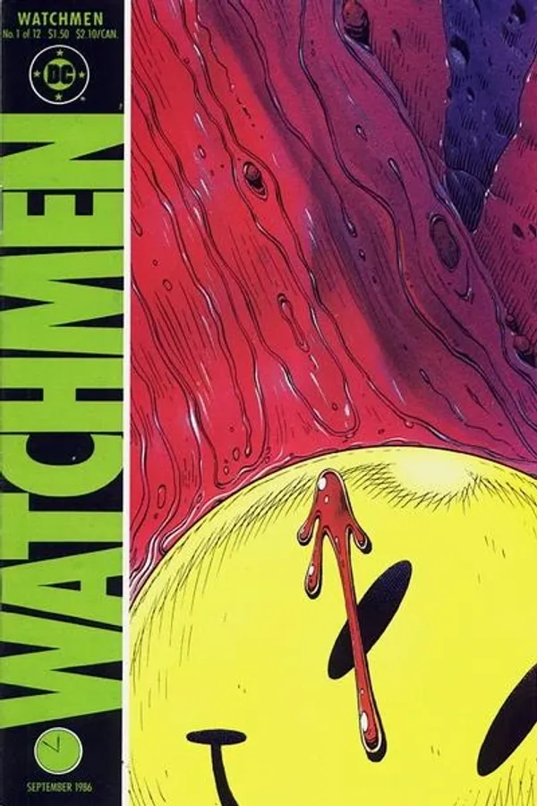 Cover of Watchmen #1 (1986)